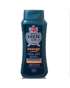 Гель для душа ENERGY тонизирующий Gentlemen clab Белорэк 400 0 Iris cosmetic