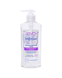 Мицеллярный гель для интимной гигиены Intimate с молочной кислотой, рН 5,2 275.0 Evo laboratoires