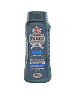 Шампунь "FRESH освежающий" Gentlemen clab 400 мл (Белорэк) 400.0 Iris cosmetic