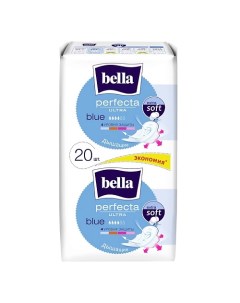 Прокладки ультратонкие Perfecta Ultra Blue 20.0 Bella