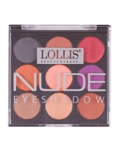 Тени для век Eyeshadow Palette Nude 9 Lollis