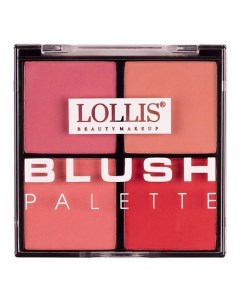 Румяна для лица Blush Palette 4 Colors Lollis