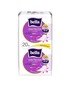 Прокладки ультратонкие Perfecta Ultra Violet deo fresh 20.0 Bella