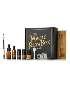 Набор хны для окрашивания бровей "Magic Brow Box" Alisa bon