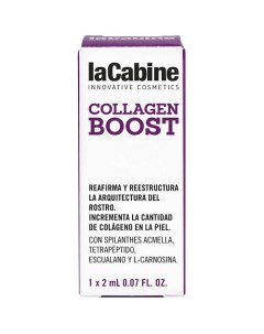 Сыворотка в ампулах стимулятор коллагена COLLAGEN BOOST La cabine