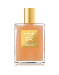 Масло парфюмированное для тела с блестками Soleil Blanc Rose Gold Tom ford