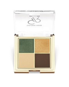 Тени для век QUATTRO eyeshadow palette Golden rose