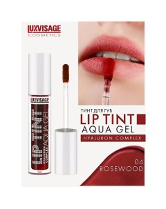 Тинт для губ с гиалуроновым комплексом LIP TINT AQUA GEL Luxvisage