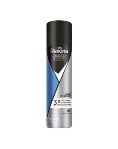 Дезодорант-антиперспирант спрей Защита и свежесть Clinical protection Men Rexona