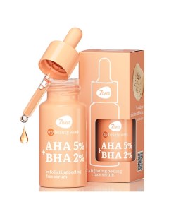 Пилинг для лица, кислотный AHA BHA 7%, от акне MY BEAUTY WEEK 20.0 7days