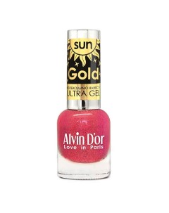 Лак для ногтей SUN GOLD 01 Солнечная роза Alvin d'or