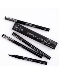 Маркер для бровей эффект микроблейдинга Fashion Liner Brow Подводка фломастер тинт Brit hair