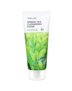 Пенка с экстрактом зеленого чая CLEANSING FOAM GREENTEA 100.0 Lebelage