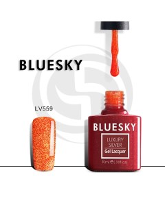 Гель лак Luxury Silver Смузи Bluesky