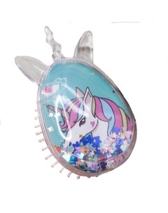 Расческа для волос "Seqvins head unicorn" Ilikegift