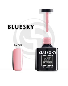 Гель лак Luxury Silver Розовые мечты Bluesky