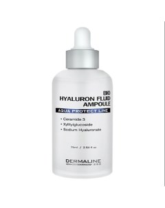 Ампульная сыворотка BIO HYALURON FLUID AMPOULE 75.0 Dermaline