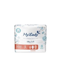 Ультратонкие прокладки Silky Soft L 8 0 Mylady