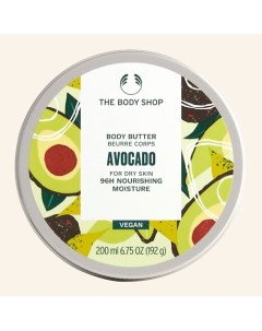 Питательное масло Avocado для сухой кожи тела 200.0 The body shop