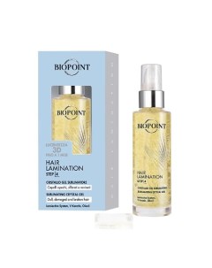 Гель ламинирующий для тусклых поврежденных и ломких волос Hair Lamination Biopoint personal