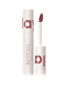 Помада для губ жидкая матовая Clay Pillowy Soft Liquid Lipstick Focallure