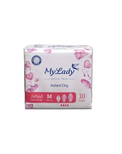 Ультратонкие прокладки Instant Dry M 10 0 Mylady