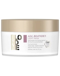 Маска для тонких волос Thin Hair Mask Blond me