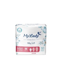 Ультратонкие прокладки Silky Soft M 10 0 Mylady