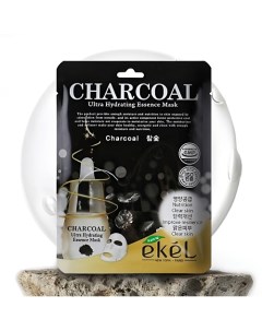 Ultra Hydrating Essence Mask Charcoal Тканевая маска с экстрактом древесного угля 25.0 Ekel