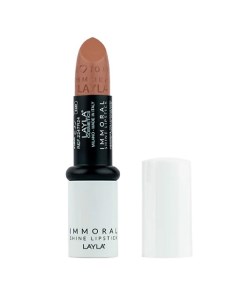 Помада для губ блестящая Immoral Shine Lipstick Layla