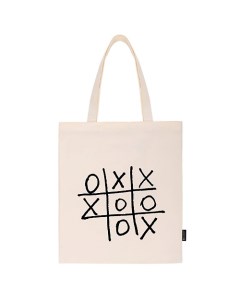 Сумка-шоппер PREMIUM, Tic tac toe Brauberg