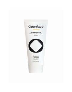 Солнцезащитный крем для лица SPF 50+ Summer Child Openface