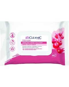 Intimate Влажная туалетная бумага 2в1 40.0 Cleanic