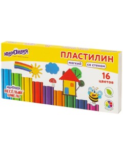 Пластилин мягкий Весёлый шмель 1 Юнландия