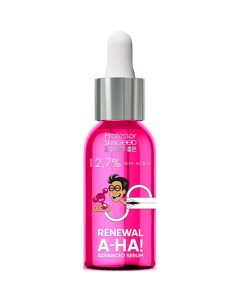 Сыворотка для лица "RENEWAL A-HA! ADVANCED SERUM" с фруктовыми кислотами, ровный тон и здоровое сиян Professor skingood