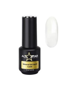 Гель для моделирования ногтей, Universal Gel Liquid "Clear" All star professional