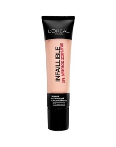 L'OREAL Cтойкий тональный крем 24ч Матовое покрытие Infaillible L'oreal paris