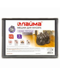 Мешки для мусора особо прочные 240 Laima