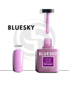 Гель лак Luxury Silver Перламутровые облака Bluesky