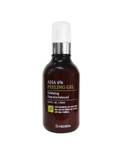 Гель для лица AHA 6% Peeling Gel 200.0 Dr. hedison