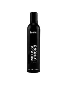 Мусс для укладки волос сильной фиксации Mousse Strong 400.0 Kapous