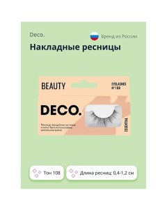 Накладные ресницы ESSENTIAL №108 1.0 Deco.