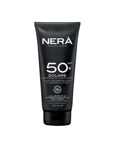 Крем для тела солнцезащитный SPF 50 Solare Protezione Molto Alta Nera pantelleria