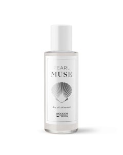 Масло для тела сухое Серебряное сияние Pearl Muse Face Body Dry Oil Shimmer Silver Wooden spoon