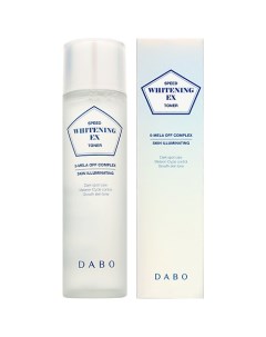 Тонер для лица освежающий с ниацинамидом и транексамовой кислотой Speed Whitening Ex Toner Dabo