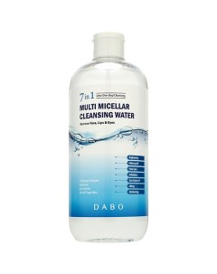 Вода мицеллярная с растительным комплексом Multi Micellar 7 in 1 Cleansing Water Dabo