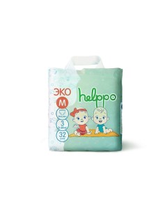 Трусики-подгузники ЭКО М 5-10 кг 32.0 Helppo