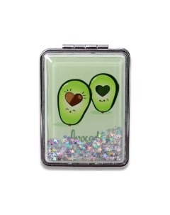 Зеркало складное "Love avocado baby" с увеличением Ilikegift