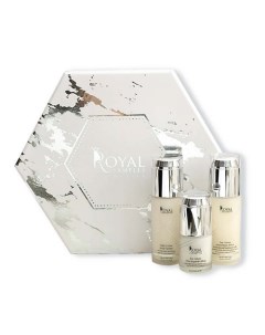 Косметический набор Ideal Face крем для лица дневной +крем ночной +крем для век Royal samples