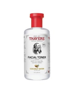 Тонер для лица без спирта с гамамелисом и кокосом Witch Hazel Coconut Water Facial Toner Thayers